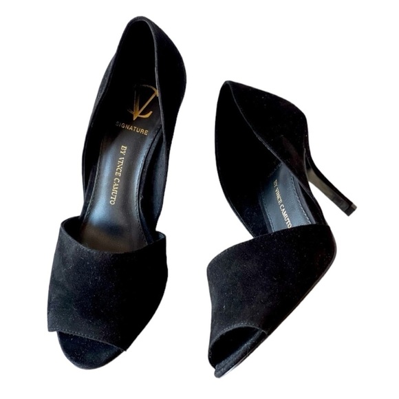 Vince Camuto Black Heels - Picture 1 of 10